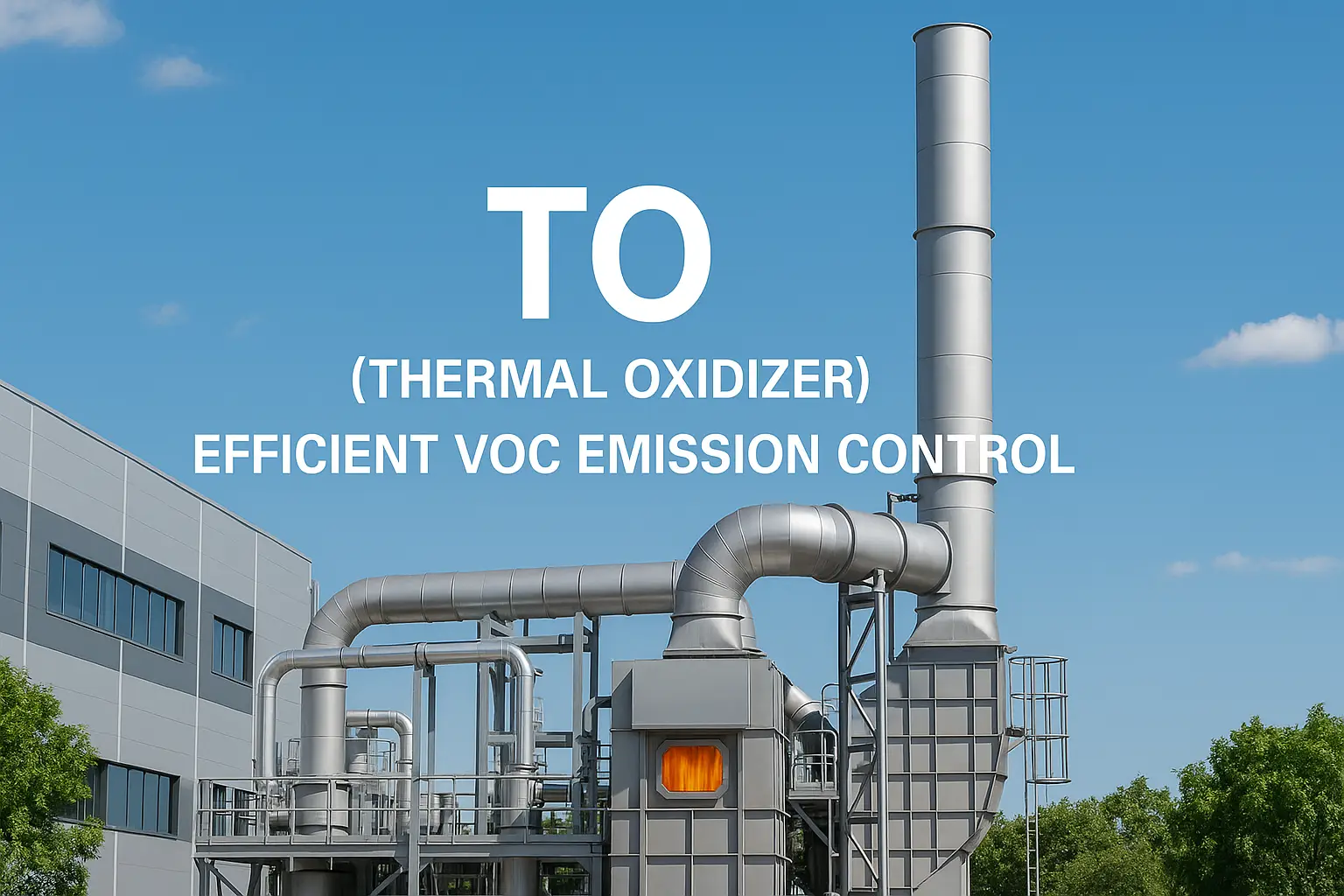 TO Thermal Oxidizer system for VOC treatment - CADAIR