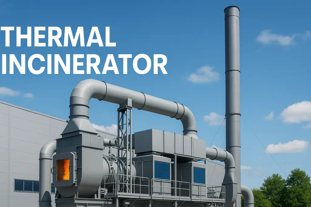 Thermal Incinerator for waste gas treatment - CADAIR